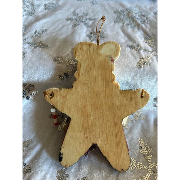 Santa Claus Chef Resin Ornament With Hanging String Christmas Ornaments - Picture 7 of 9